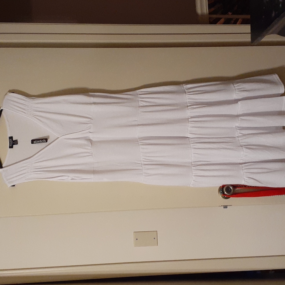 White dress